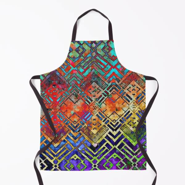 Item preview, vibrant color pattern  designed and sold by north10creation.