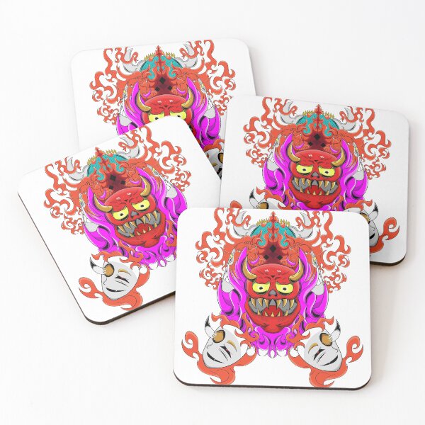 Item preview, The Demon's Masks designed and sold by AllYouCanDesign.