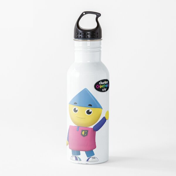 Charlie's Colorforms City - Charlie Waving Water Bottle