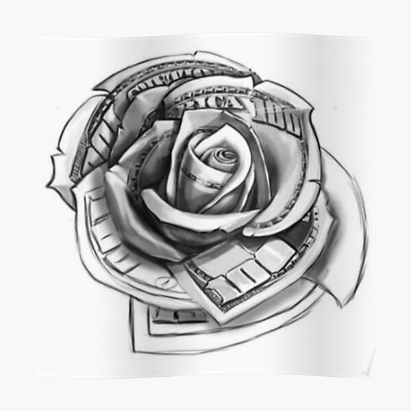 Uncovering the Hidden Symbolic Meaning of Money Rose Tattoos Symbolism  Design and Interpretations  Impeccable Nest