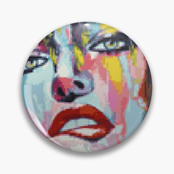 Item preview, Pixelated Emo Girl Potrait designed and sold by HopeDetour.