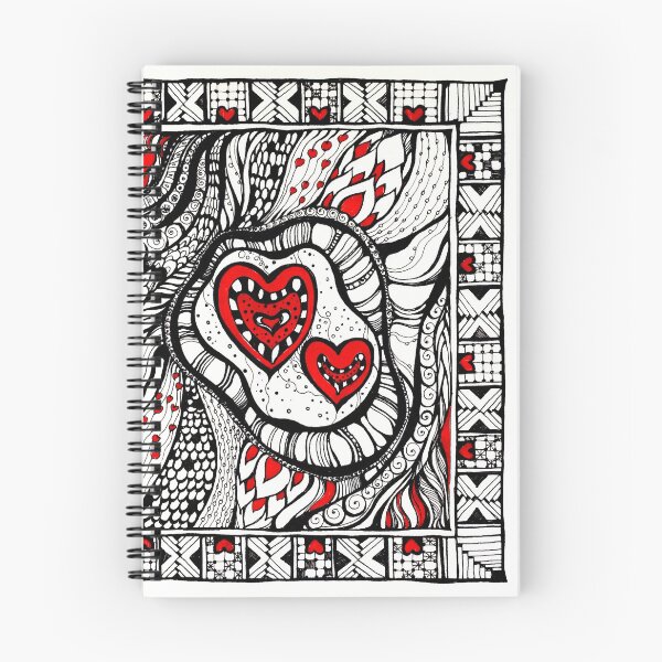 Item preview, Red Hearts designed and sold by MandalaFlowerArt.