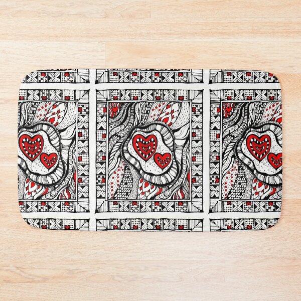 Item preview, Red Hearts designed and sold by MandalaFlowerArt.