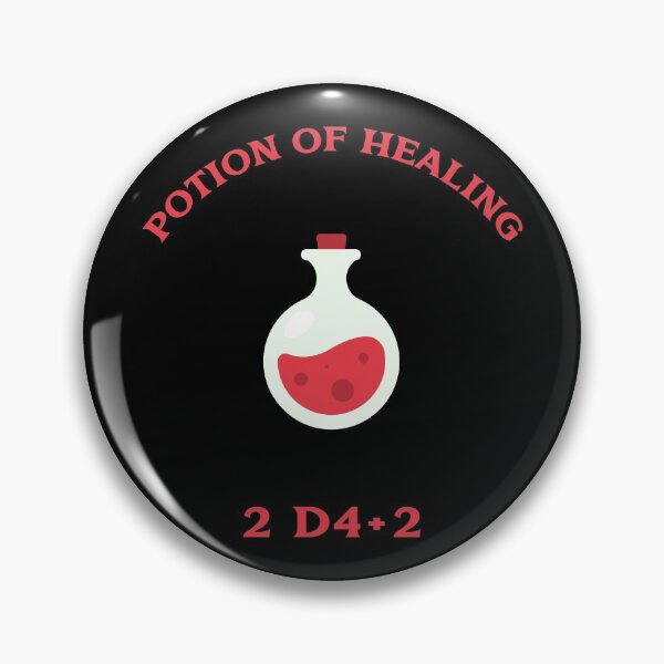Item preview, Potion of Healing designed and sold by natural-20s.