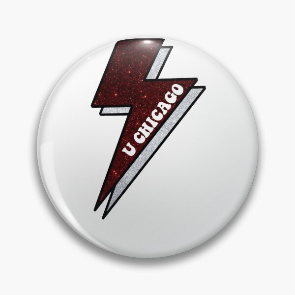 Item preview, UChicago Lightning Sticker designed and sold by stickersbycat.