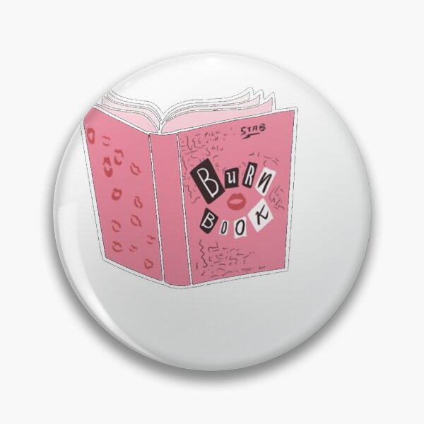 Item preview, burn book designed and sold by Caitlyn Scholl.