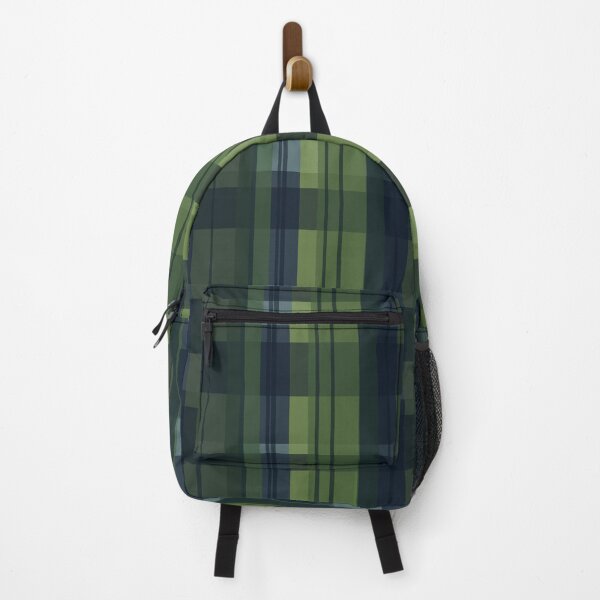 Item preview, Dark blue and Green Modern Tartan designed and sold by BlertaDK.