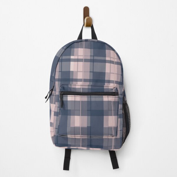 Item preview, Dusty rose and Blue Modern Tartan designed and sold by BlertaDK.