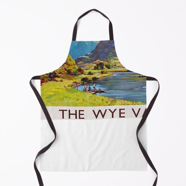 Item preview, Railway Poster Wye Valley designed and sold by stickart-marek.
