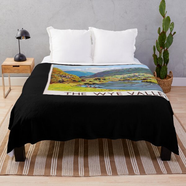Item preview, Railway Poster Wye Valley designed and sold by stickart-marek.