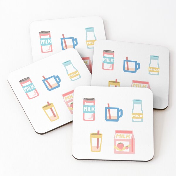 Item preview, Cute Colorful Milk  designed and sold by fluffeeair.