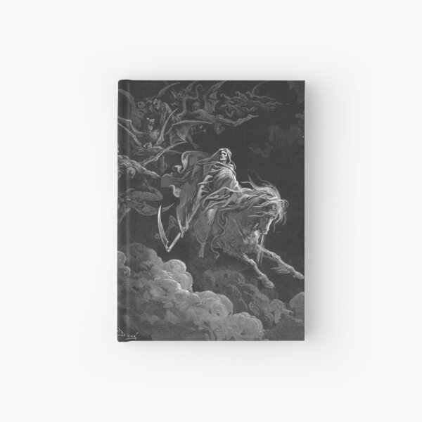 Death on a Pale Horse - Gustave Dore Hardcover Journal