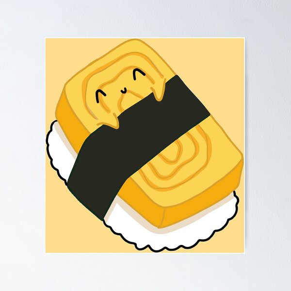 Artikelvorschau, Schlafen Tamago Sushi entworfen und verkauft von reb-bubble-.
