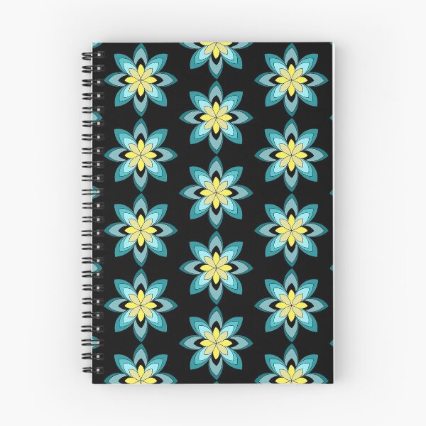 Item preview, blue yellow flower designed and sold by ARTSHACKPRINTS.