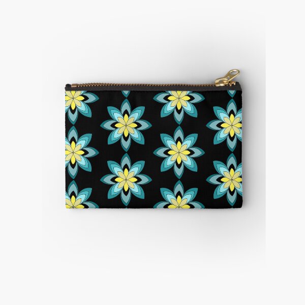 Item preview, blue yellow flower  designed and sold by ARTSHACKPRINTS.