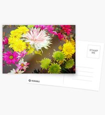 Tumbling flowers Postcards