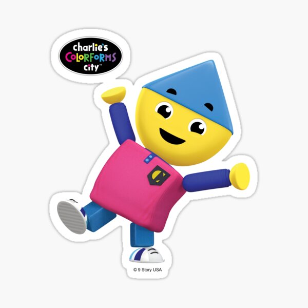 Charlie&apos;s Colorforms City - Charlie Sticker