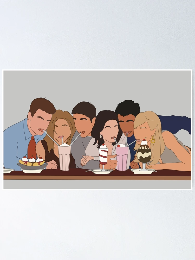 Poster Friends - Milkshake, Wall Art, Gifts & Merchandise