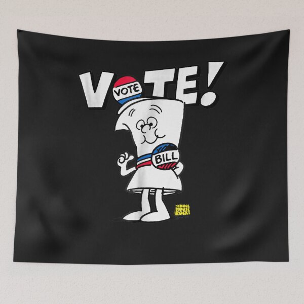 Item preview, Schoolhouse Rock Vote with Bill designed and sold by SawyerGuerra.