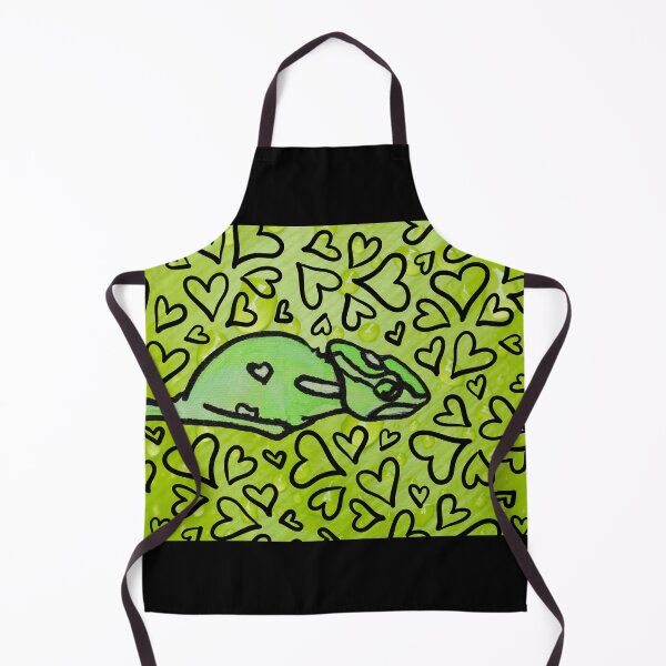 Item preview, Chameleon with Hearts designed and sold by Amanda A. Anthony.