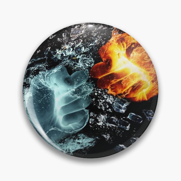 Item preview, Puño de fuego y agua designed and sold by cys456.
