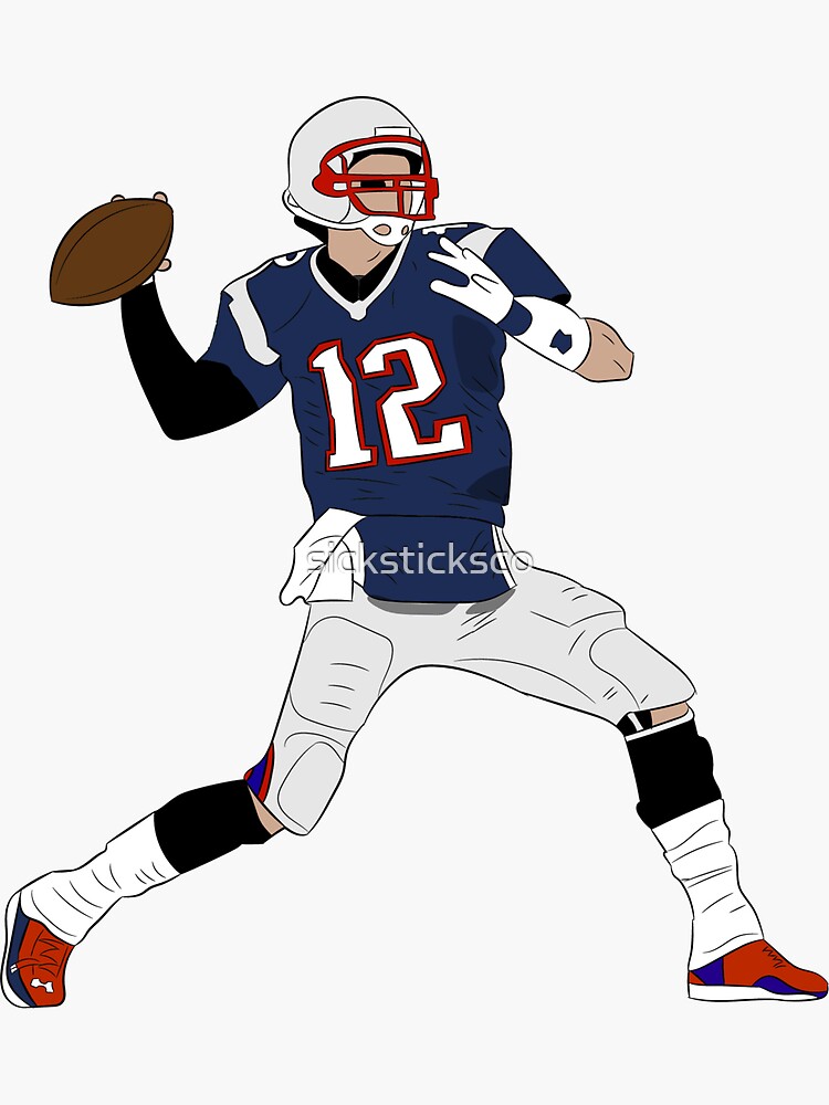 Tom Brady LFG Sticker