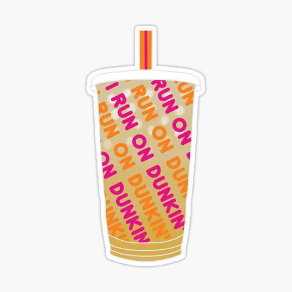 I run on dunkin iced coffee