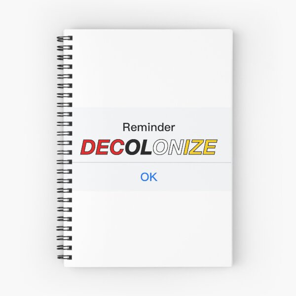 Item preview, reminder: decolonize designed and sold by MaggieNiels.