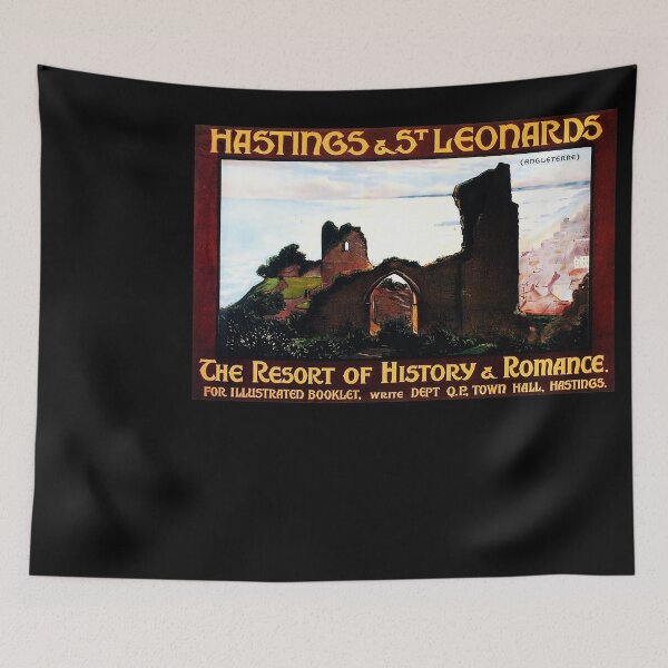 Item preview, Railway Poster Hastings designed and sold by stickart-marek.