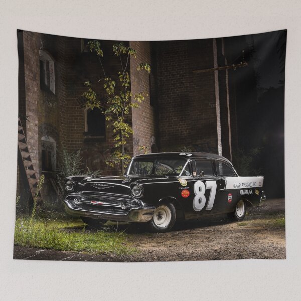 Item preview, Steve Barks' 1957 Chevrolet Coupe 'Black Widow' designed and sold by HoskingInd.