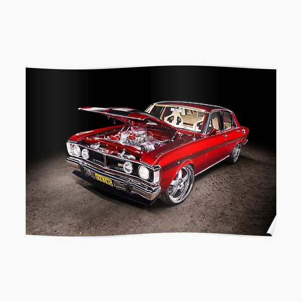 Simon Mokdassi's XY Ford Falcon 'XYKING' Poster