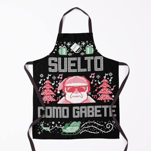 Item preview, Suelto Como Gabete. Chinchorreo Puerto Rico Funny Ugly Christmas Sweater Boricua. Suitable for Navidades, Fiesta de Reyes, Octavitas or Fiestas de la Calle San Sebastian designed and sold by Bragamontes.