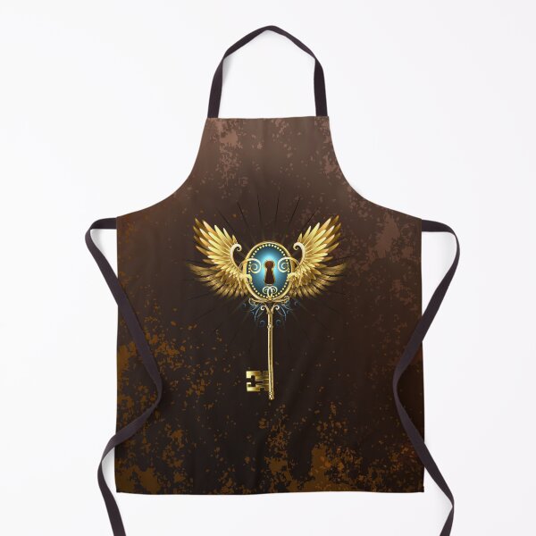 Item preview, Key with Golden Wings ( Steampunk wings ) designed and sold by Blackmoon9.
