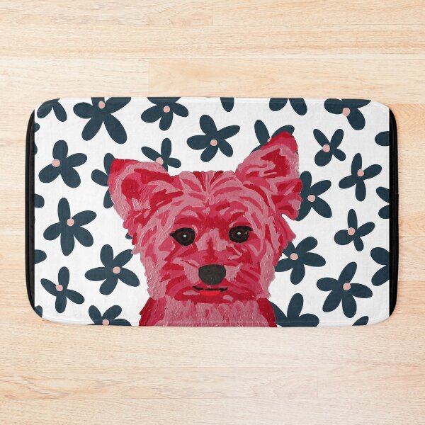Item preview, Kate Yorkie by Flower Wallpaper designed and sold by Amanda A. Anthony.