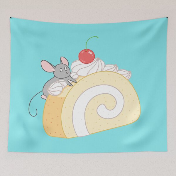 Item preview, Cute Roll Cake Mouse designed and sold by PurpleBoxMouse.