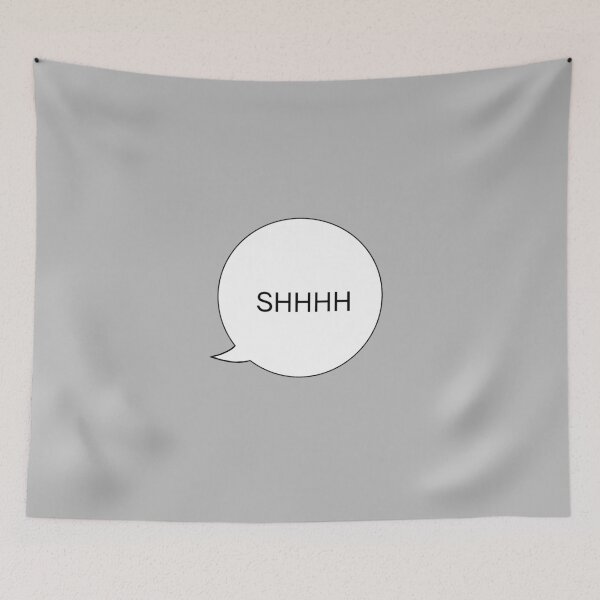 Item preview, SHHH designed and sold by Calmevening.
