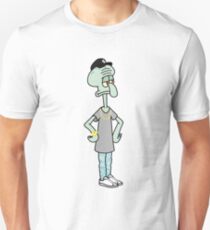 Squidward Tentacles Flexin' Hard Unisex T-Shirt