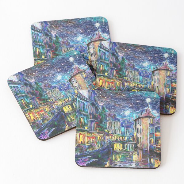 Item preview, Sttary night in Annecy designed and sold by kiklop99.