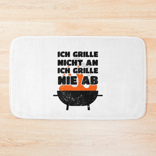 Item preview,  I never grill. Perfect gift idea as a grill accessory for everyone who is a chef at the grill and ensures the ideal culinary barbecue evening. No matter if grill master at the barbecue designed and sold by khornholio.