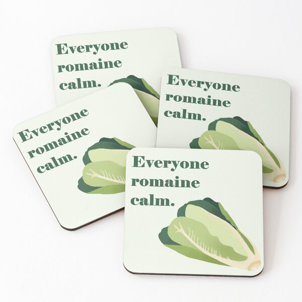 Item preview, Everyone Romaine Calm Pun  designed and sold by karleetheartist.