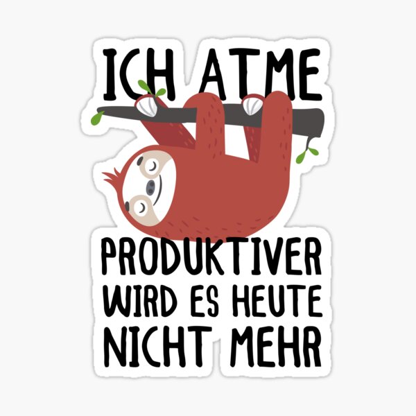 Artikel-Vorschau von Ich Atme Produktiver Wird Es Heute Nicht, designt und verkauft von khornholio.