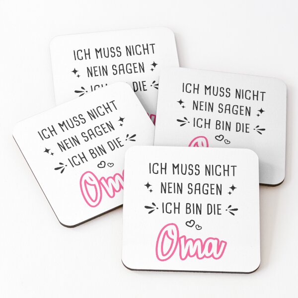Artikelvorschau, Ich Muss Nicht Nein Sagen Ich Bin Oma entworfen und verkauft von khornholio.