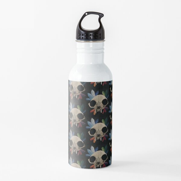 Cat & Crystals Water Bottle