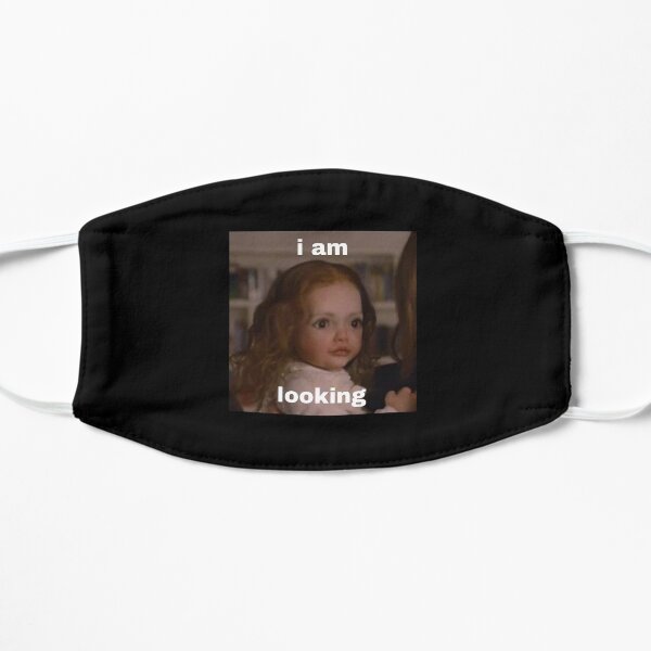 CHUCKNESMEE MEME I AM LOOKING Flat Mask