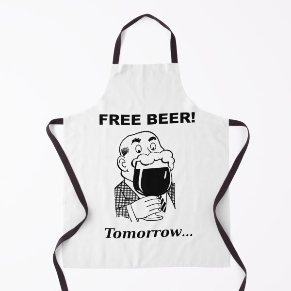 Item preview, Free Beer Tomorrow designed and sold by dadthebubblegut.