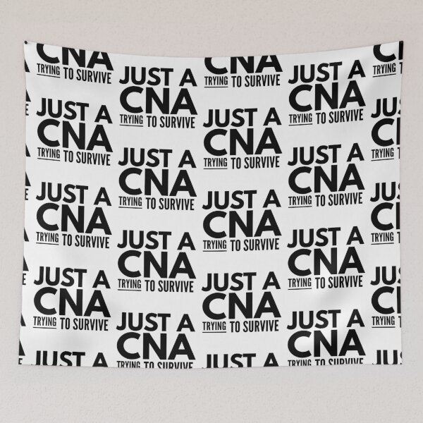 Item preview, Just a CNA Trying to Survive designed and sold by SerenaBliss.