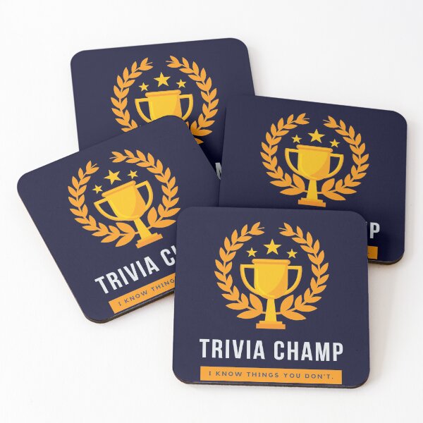 Item preview, Trivia Champ I Know Things You Don't Funny Gift designed and sold by IhorKondesign.