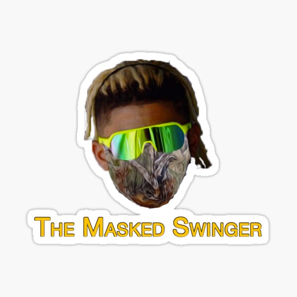 The Masked Swinger Sticker