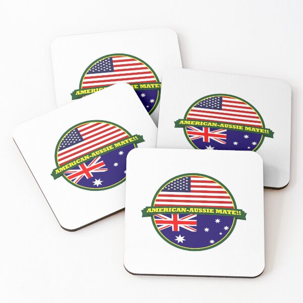 Item preview, AMERICAN-AUSSIE designed and sold by planetmates.