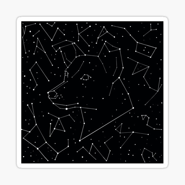 Artikel-Vorschau von Laika Sternbild, designt und verkauft von Rubymcc.